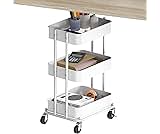 3-Tier Rolling Cart
